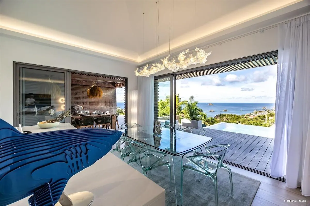 Villa Neuve A Lurin Avec Vue Mer Sunset A Proximite De Gustavia Saint-Barthelemy
