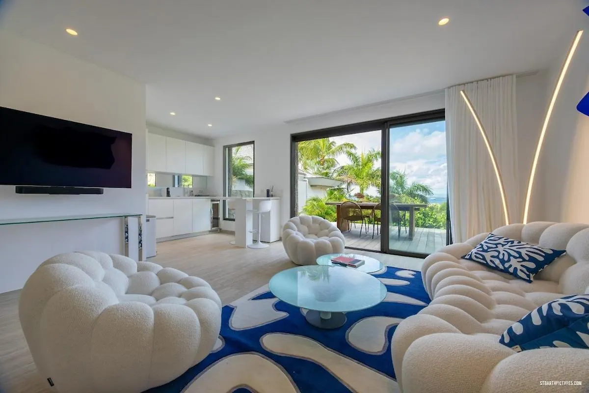 Villa Neuve A Lurin Avec Vue Mer Sunset A Proximite De Gustavia