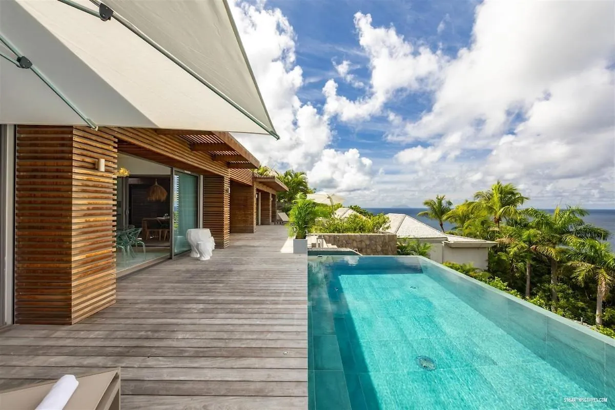 Villa Neuve A Lurin Avec Vue Mer Sunset A Proximite De Gustavia
