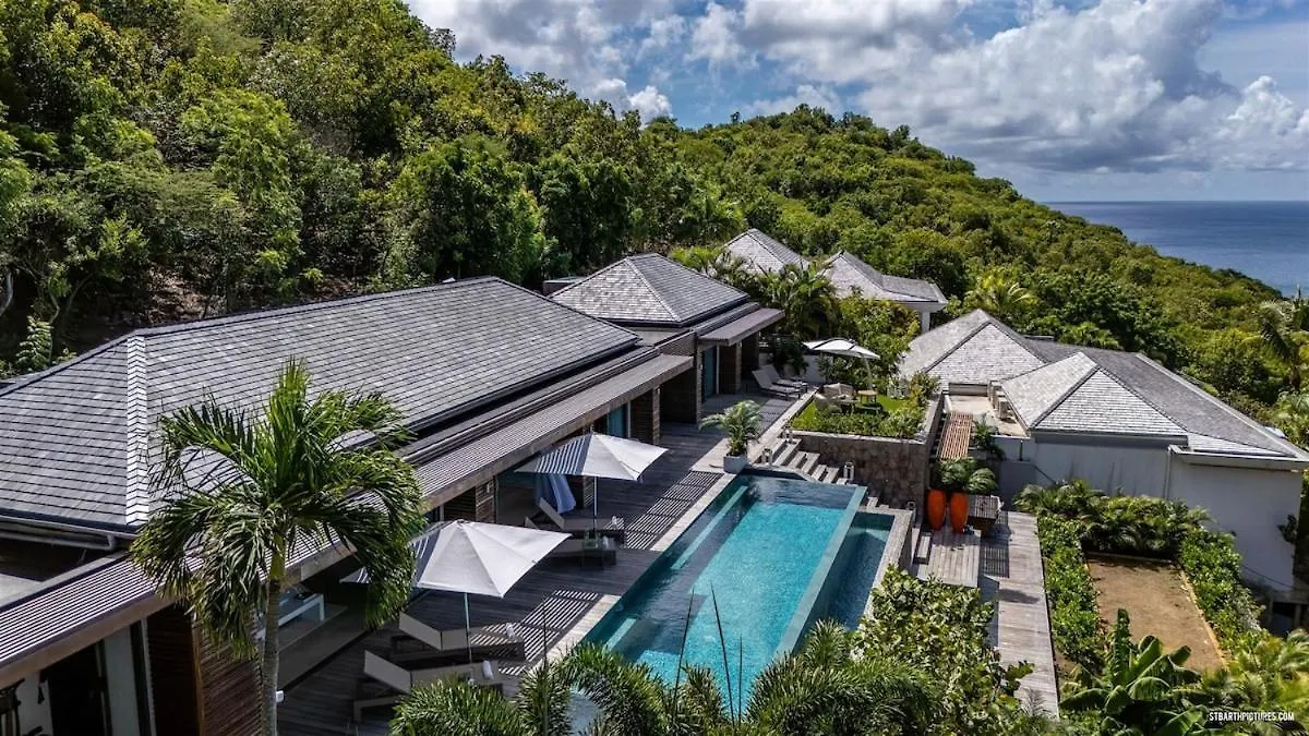 Villa Neuve A Lurin Avec Vue Mer Sunset A Proximite De Gustavia