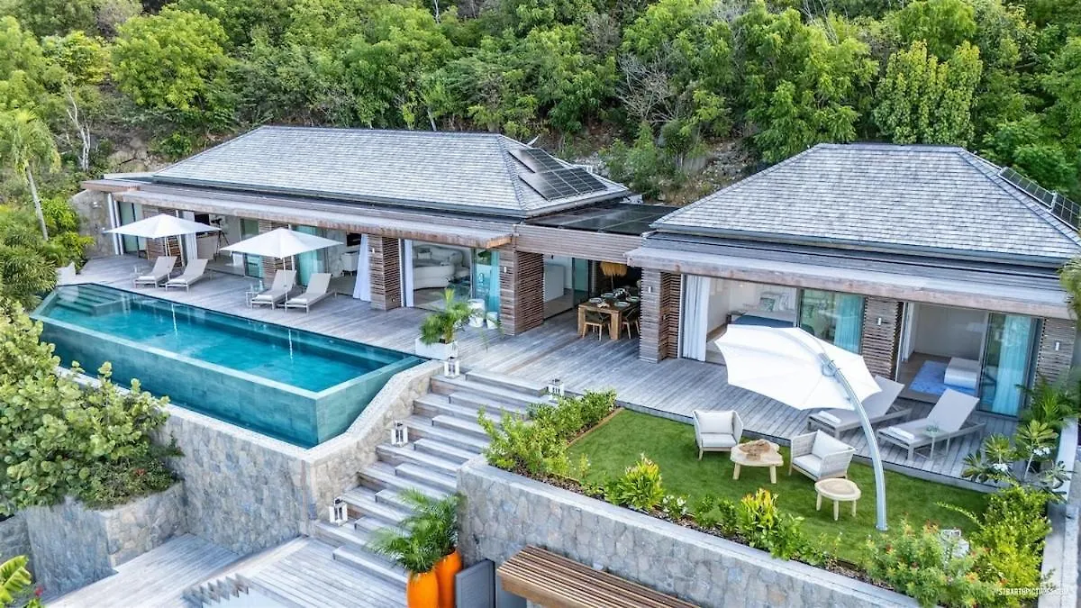 Villa Neuve A Lurin Avec Vue Mer Sunset A Proximite De Gustavia Saint-Barthelemy