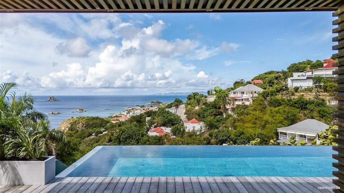Villa Neuve A Lurin Avec Vue Mer Sunset A Proximite De Gustavia