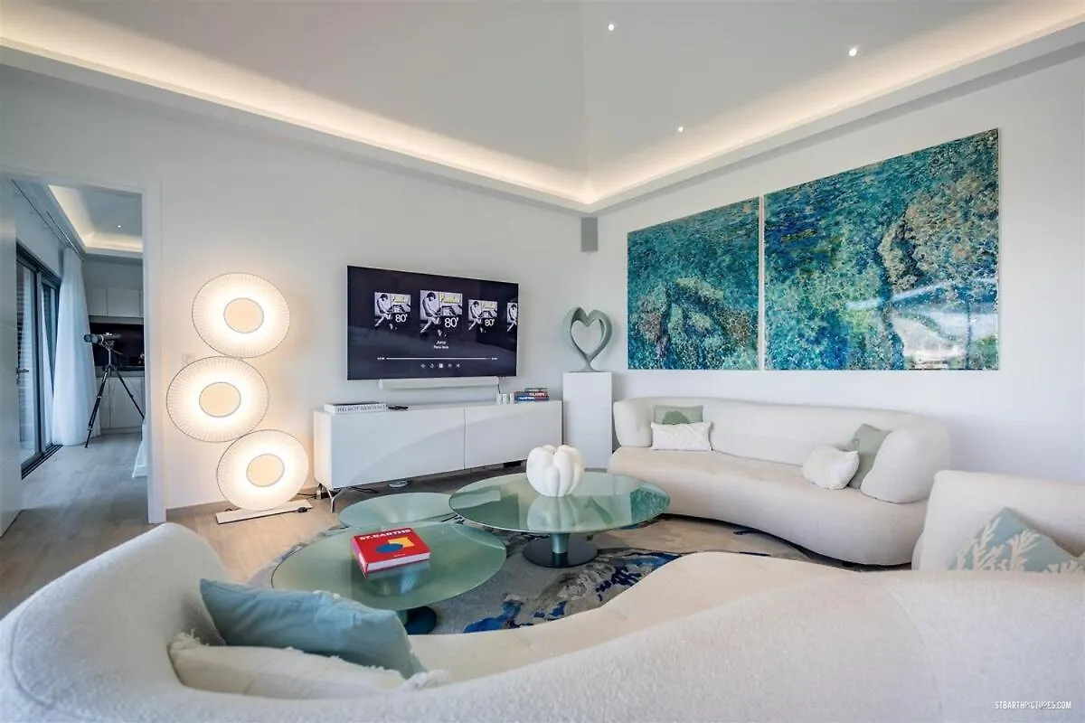 Villa Neuve A Lurin Avec Vue Mer Sunset A Proximite De Gustavia